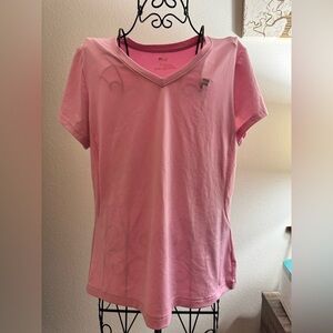Fila Women's Light Pink Short Sleeve Tee